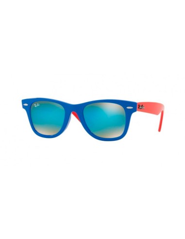 GAFAS DE SOL RAY BAN JUNIOR AZUL ROJO