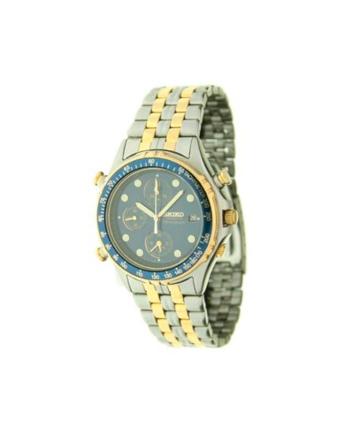 Watch SEIKO CAB CRONO ALARMA ARMYS BICOLOR AZUL