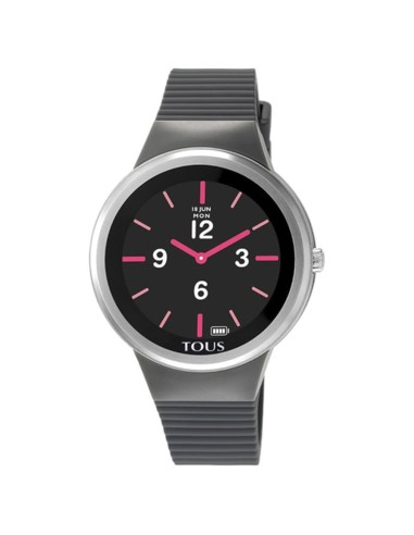 Watch TOUS ROND CONNECT STEEL CORREA SILICON GREY