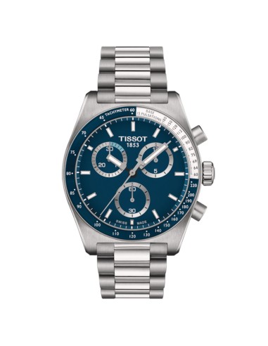 RELOJ TISSOT CRONOGRAGO PR516 ESFERA AZUL