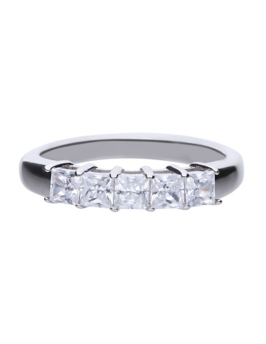 ANILLO PLATA DIAMONFIRE CIRCONITAS