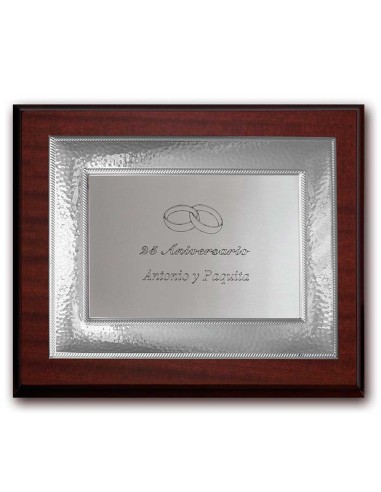 PLACA ALUMINIO LIGURIA 18X13CM