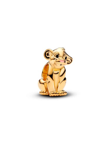 CHARM CON UN RECUBRIMIENTO EN ORO DE 14K SIMBA EL