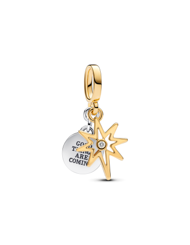 CHARM COLGANTE GRABABLE EN PLATA DE LEY CON UN RE