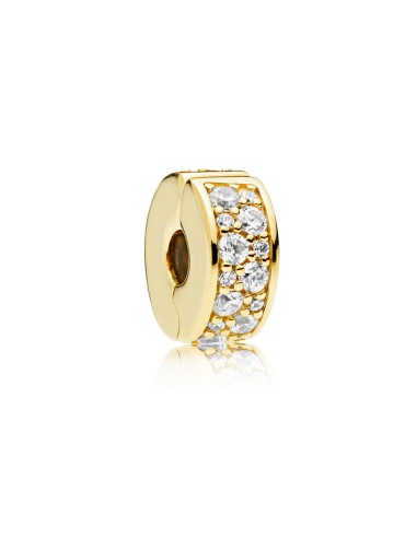 CLIP PLATE ELEGANCIA BRILLANTE PANDORA SHINE