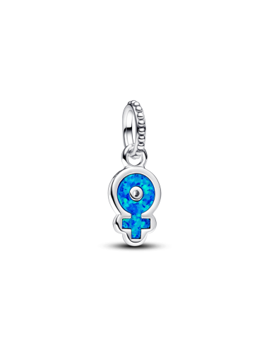 CHARM COLGANTE EN PLATA DE LEY OPALESCENTE MUJER P