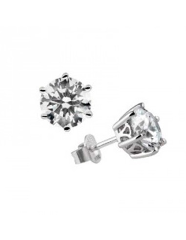 SILVER CLAW EARRINGS 2PD8MM20CT