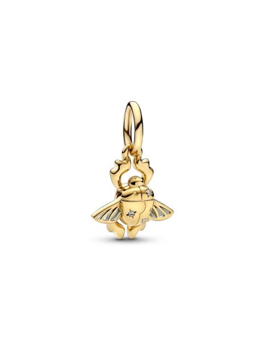 PENDANT CHARM WITH 14K GOLD OVERLAY
