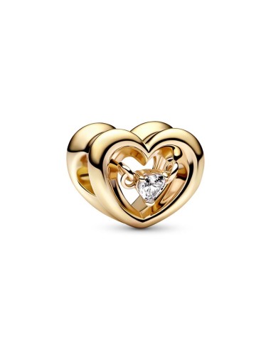 CHARM WITH A 14K GOLD COATING HEART