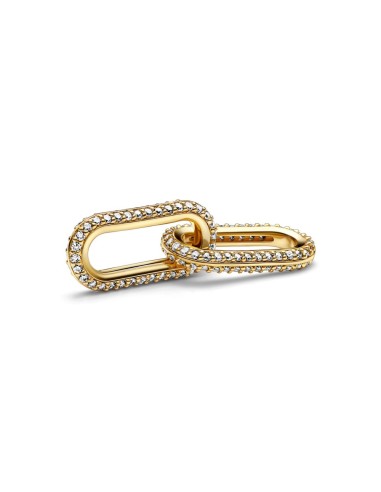 DOUBLE LINK WITH A 14K GOLD COATING IN P
