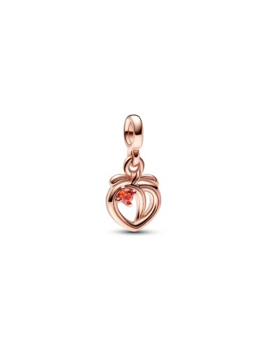MINI PENDANT WITH A ROSE GOLD COVERING OF