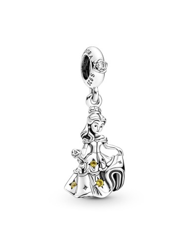 DISNEY BELLA DANCER PENDANT SILVER BEAD