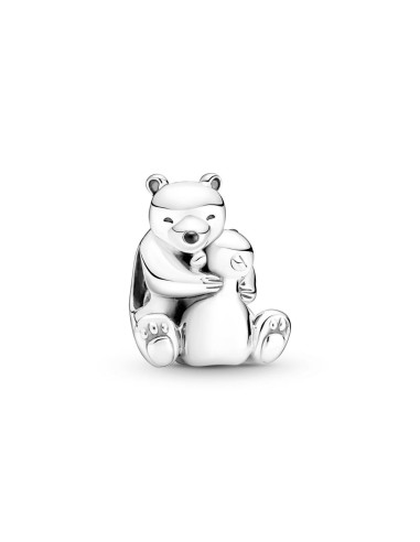 SILVER BEAD HUGGED POLAR BEARS