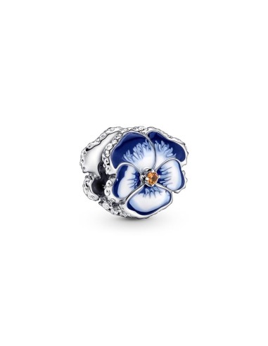 SILVER CHARM FIRST LAW BLUE PANSY FLOWER