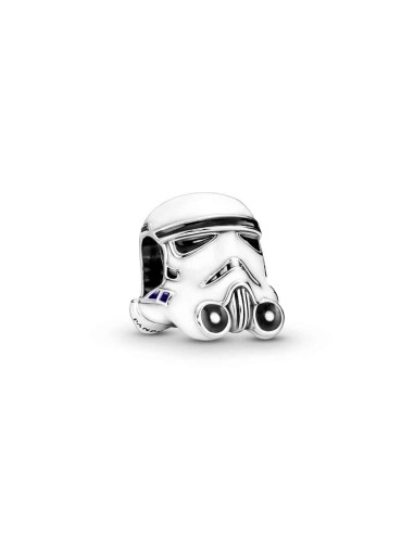 SILVER CHARM STORMTROOPER HELMET T