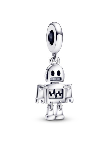 STERLING SILVER PENDANT CHARM BOT THE ROBOT