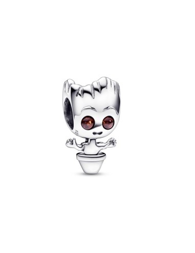 STERLING SILVER CHARM BABY GROOT DANCER GUARD