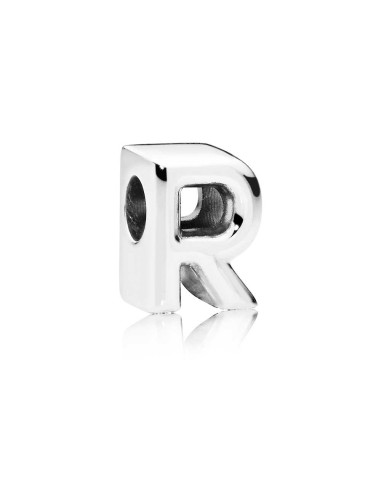SILVER BEAD LETTER R