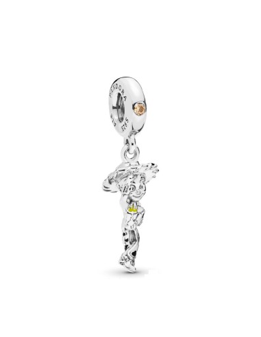 SILVER BEAD JESSIE TOY STORY PENDANT