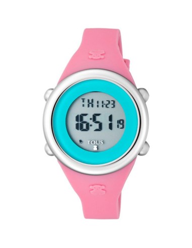 Watch TOUS DIGITAL STEEL CORREA SILICONE PINK