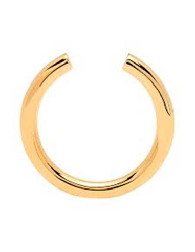 OPEN GOLDEN SILVER CORE RING