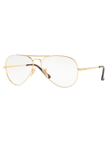 RAY BAN GOLD FRAME