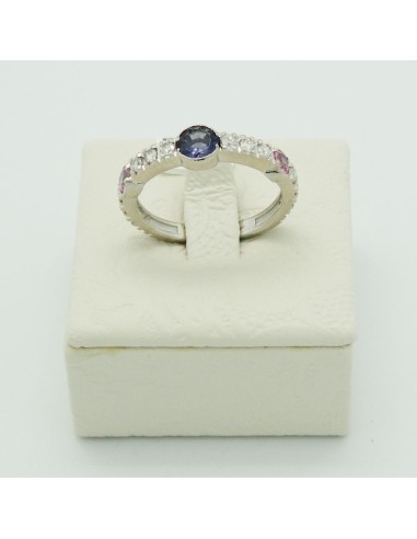 OB DIAMONDS RING BLUE SAPPHIRE1 PINK SAPPHIRE2