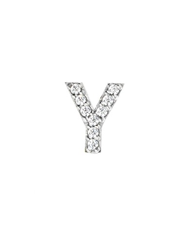 CUSTOMIZABLE SILVER LETTER Y BY MARCELLO PANE