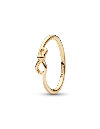 RING WITH A 14K GOLD COATING NUDO INF