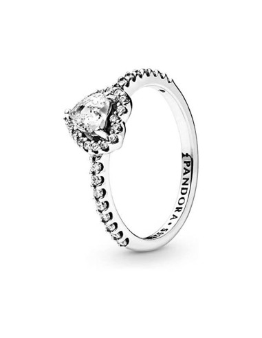 ANILLO PANDORA CORAZON EN RELIEVE