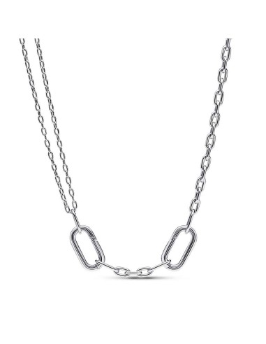 Pandora ME Double Link Necklace in silver
