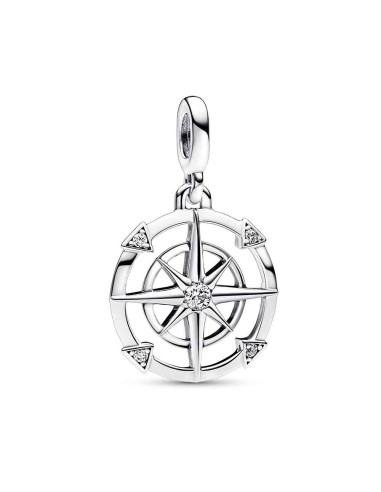 Pandora Me locket in sterling silver Compass