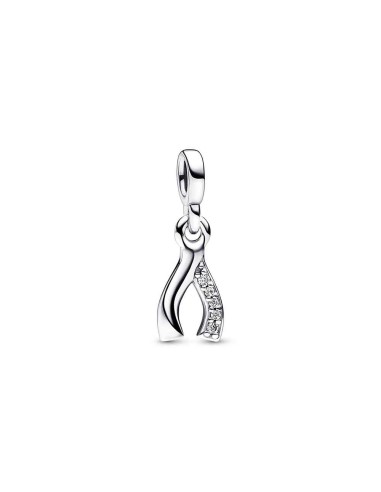 Mini Pandora ME Pendant in sterling silver Bone