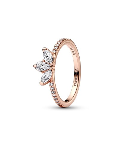 RING WITH A 14K HER ROSE GOLD COATING
