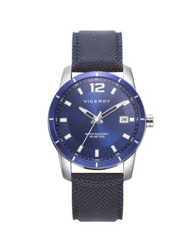 Watch VICEROY THE MAGNUM Steel AND THE BLUE NYLON RUNS