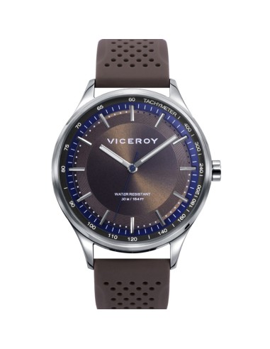 Watch VICEROY BEATS SILICONE STRAP Brown