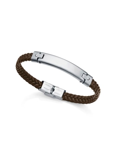 Bracelet VICEROY THE MAGNUM Steel AND LEATHER Brown OTHER