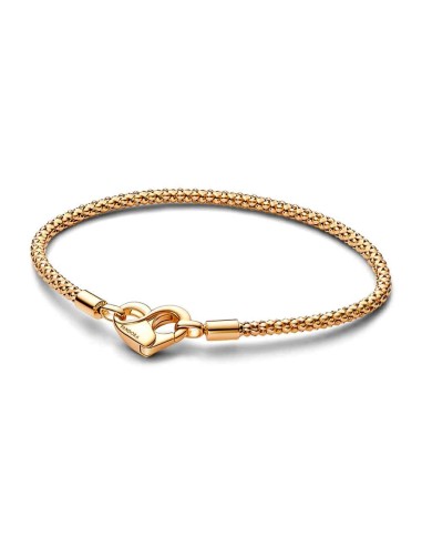 Bracelet Pandora Moments with a gold coating
