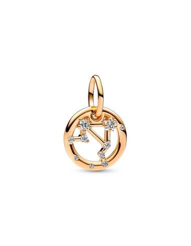 Charm Colgante con un recubrimiento en oro de 14k