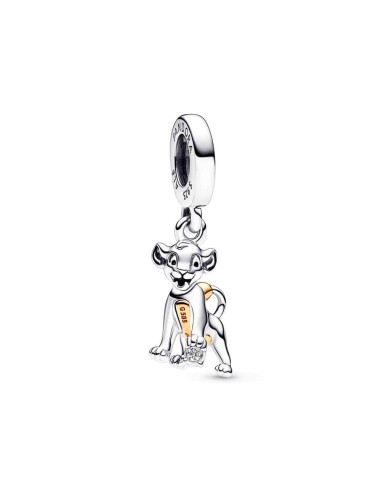 Simba 100th Anniversary Sterling Silver Pendant Charm