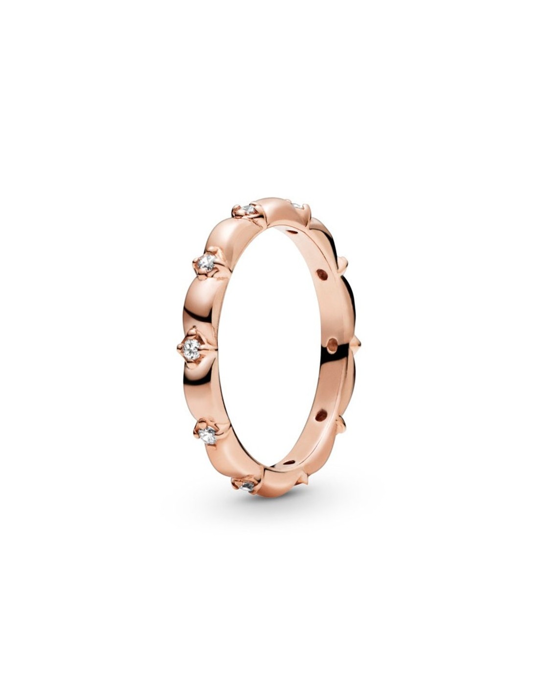 ROSE PETAL PANDORA BAND RING