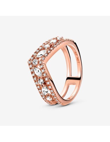 ANILLO DOBLE DESEO BRILLANTE PANDORA ROSE